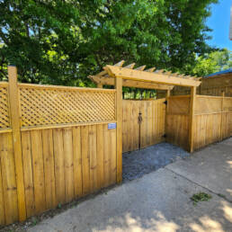 wood fence installation Aliquippa, PA